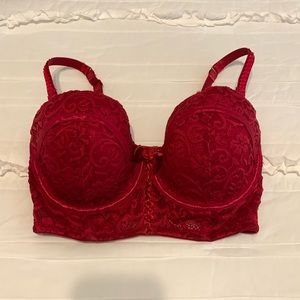 Adore Me Red lace bra! Excellent condition!